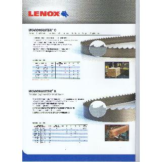 LENOX Woodmaster C | B Catalogue Band Saw Blades